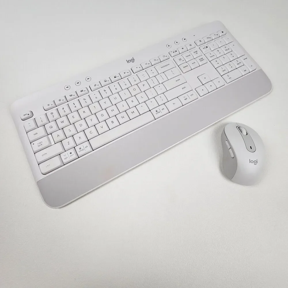 Logitech Signature MK650 Combo Wireless Keyboard Mouse White Bluetooth Logi Bolt